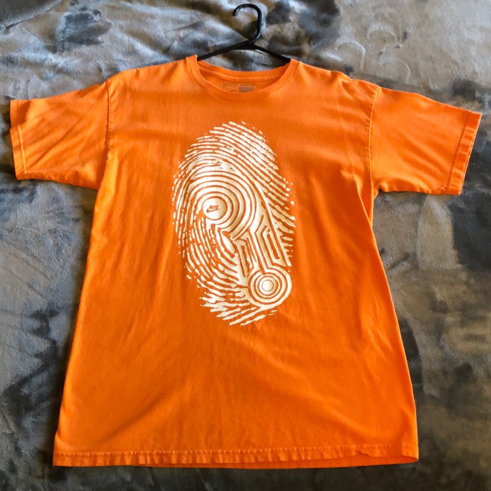 Nike Athletic Footprint/Fingerprint T-Shirt